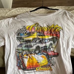 Oversized graphic tee